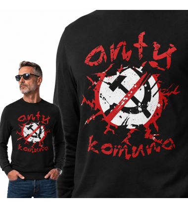 LONGSLEEVE PATIOTYCZNY  ANTY KOMUNA 2